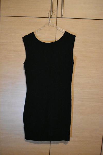 MAX MARA black midi dress