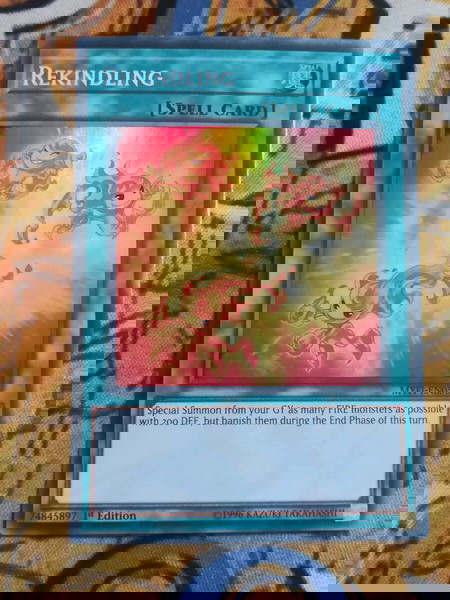 Rekindling (Super Rare, Yugioh)