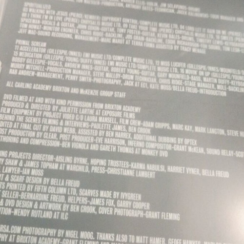 Hoping for Palestine DVD like new, rock concert