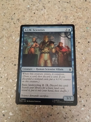 Magic the Gathering карта A.I.M. Scientists
