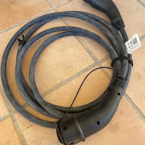 Car charging cable 4.5 meters Mode 3 like new, three-phase 22kW