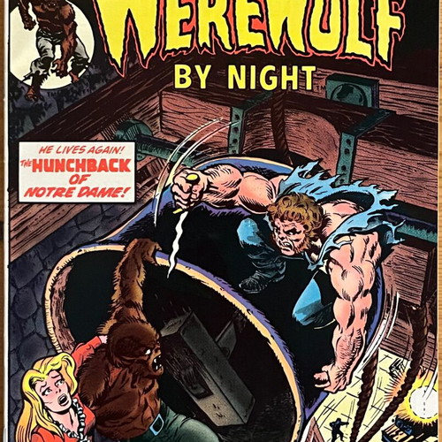 Werewolf by Night No.16 used comic Marvel Comics Group