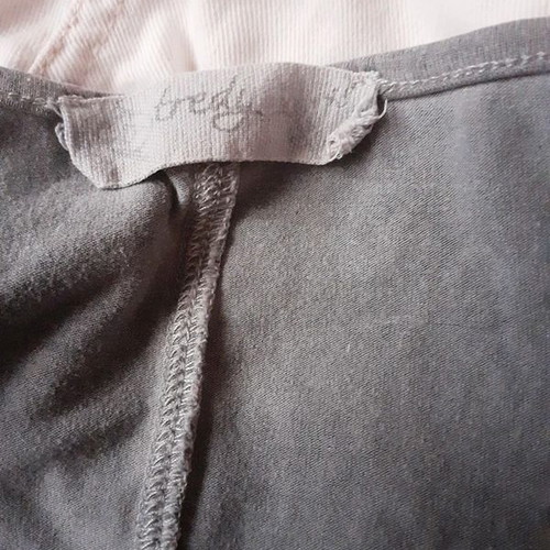 Olive blouse long loose size L like new
