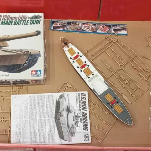 Tamiya empty box and manual used