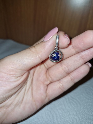 Pandora Charm Globe 925 new, blue