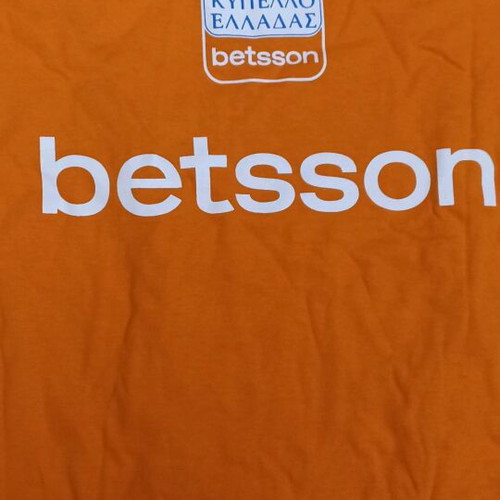 Authentic Betsson Greece Cup T-shirt 2024-25 size XL new