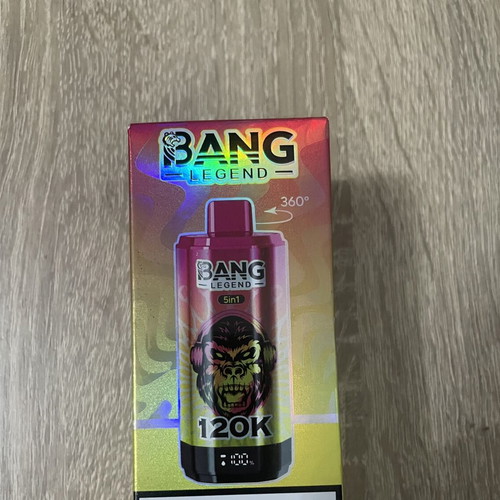 Bang Legend 5in1 vape with 120k puffs