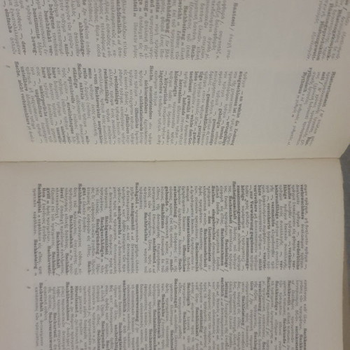Dictionary of Legal and Economic Theory German-Greek and Greek-German Edition 1960