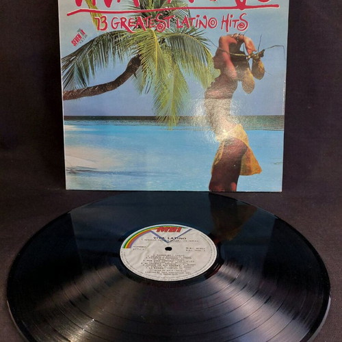 Viva Latino vinyl used, 13 greatest latino hits
