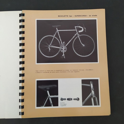 Vintage Cinelli bicycle accessories catalog 70s, used