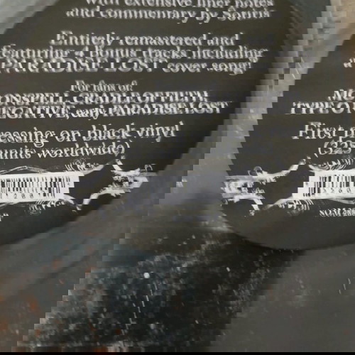 Δίσκος βινυλίου 2 lp Septic flesh A fallen temple deluxe reissue first press on black vinyl 325 units worldwide