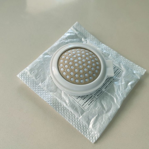White Compact Mirror Brush new for girls