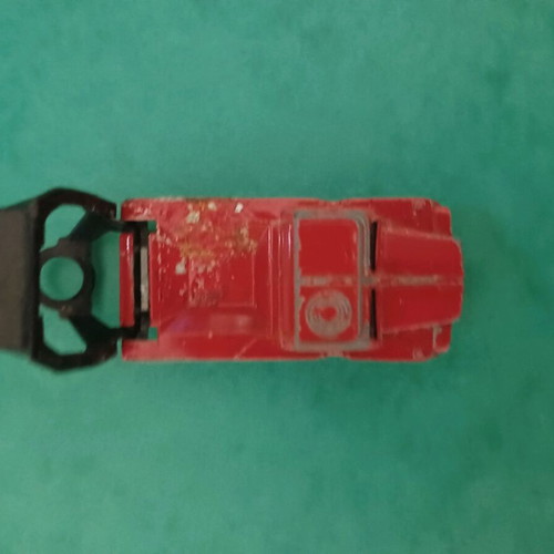 Matchbox truck 1976 used with paint wear