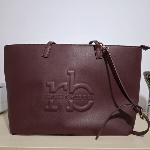 Rocco Barocco shoulder bag burgundy like new