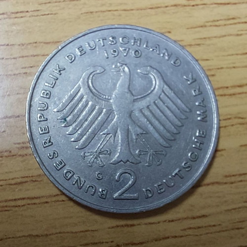 GERMANY 2 mark 1970