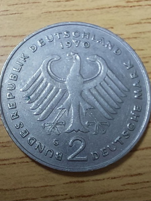 GERMANY 2 mark 1970