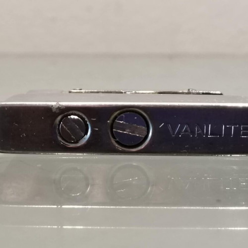 Vanlite lighter used, vintage metal design