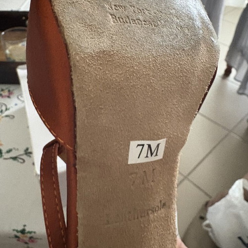 Dance shoes 7M leather used size 39