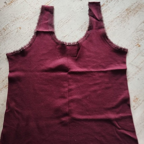Vintage tank top with Harley Davidson motorcycle print like new, size L
