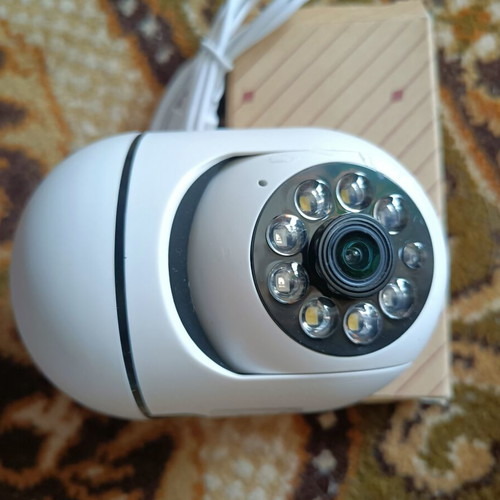 Rechargeable surveillance camera with infrared and memory card slot new