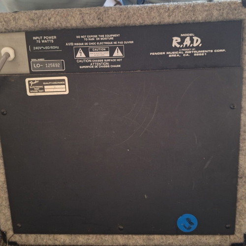 Fender R.A.D. 20W Vintage Guitar Amplifier, 1990s