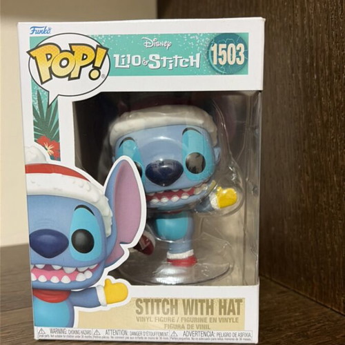 Funko Pop Stitch with Hat Christmas new