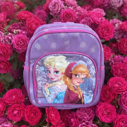 Disney Frozen school backpack with 3 compartments, new