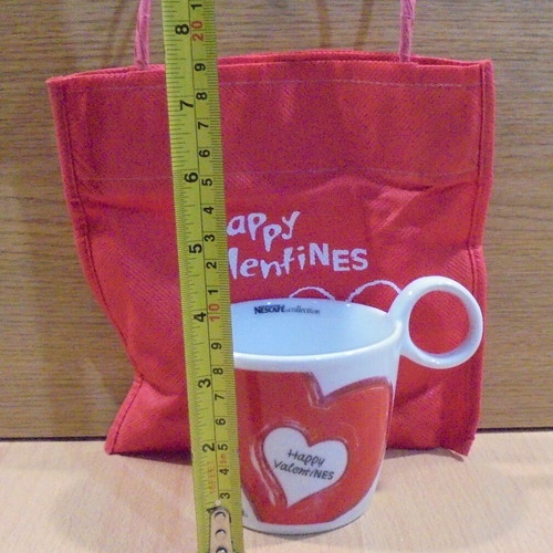 Nescafe Happy Valentines promotional porcelain cup like new with case
