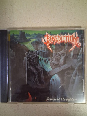 Benediction Transcend The Rubicon CD, Nuclear Blast NB 073, metal