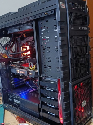 CoolerMaster HAF X Gaming PC with Gigabyte B550 Aorus Master
