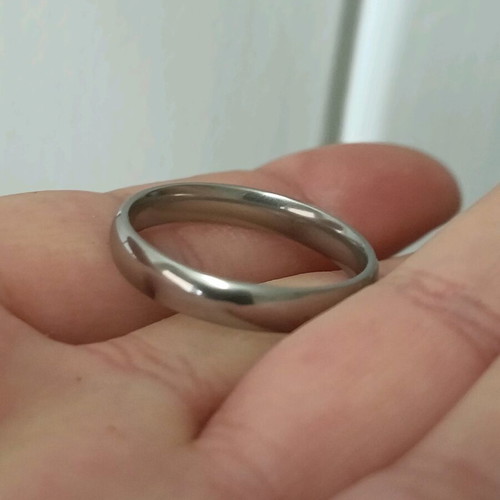 925 Silver Women's Ring Size 21 New, Silver Plated Band