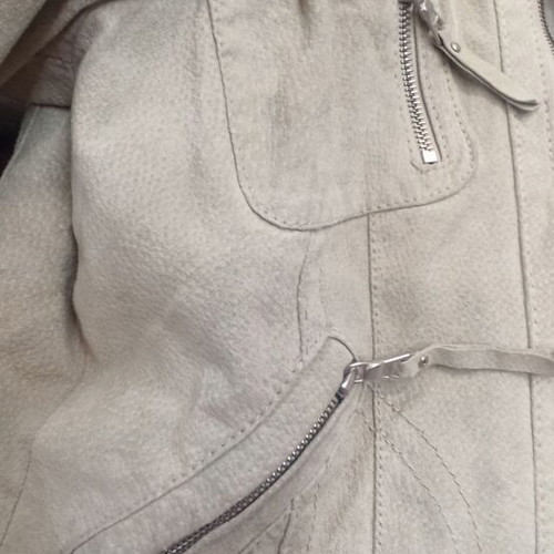Stradivarius women's beige jacket used, size M