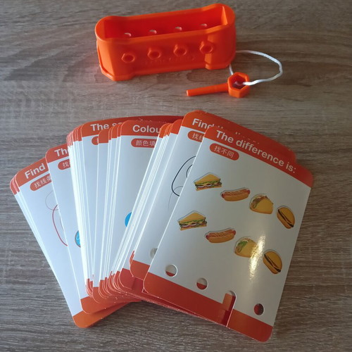 Logic Key educational logic game set, 2 levels
