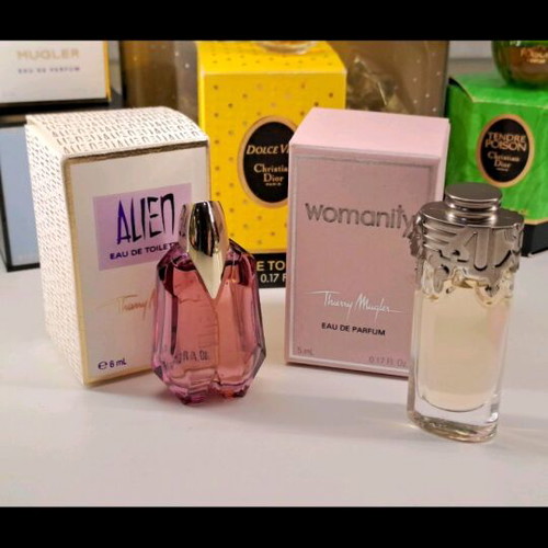 Mugler Miniatures καινούργιες, Alien Pour Femme και Womanity Pour Femme