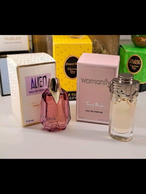Mugler Miniatures καινούργιες, Alien Pour Femme και Womanity Pour Femme