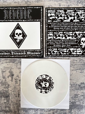 Revenge Deceiver.Diseased.Miasmic 10” white vinyl limited edition new