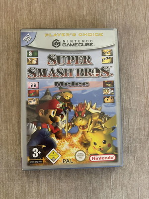 Super Smash Bros Melee Player’s Choice Nintendo GameCube PAL used