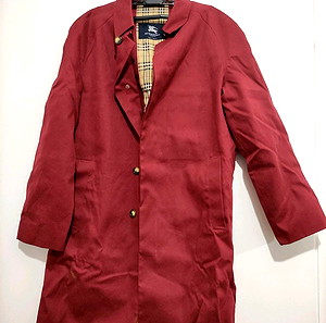 Καπαρντίνα BURBERRY μπορντό αυθεντική made in England