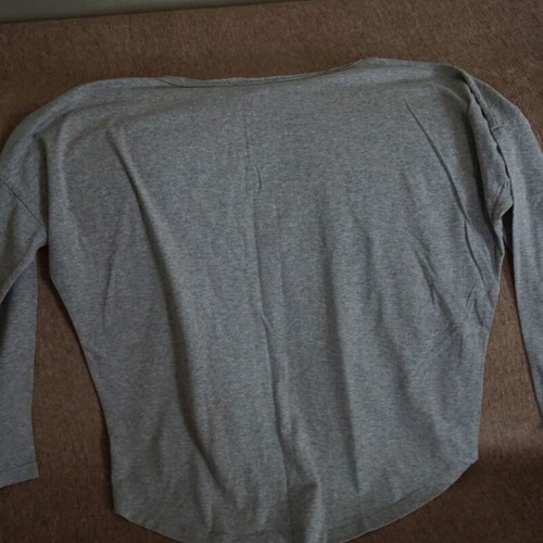 Noobass women's long-sleeve shirt gray like new size M
