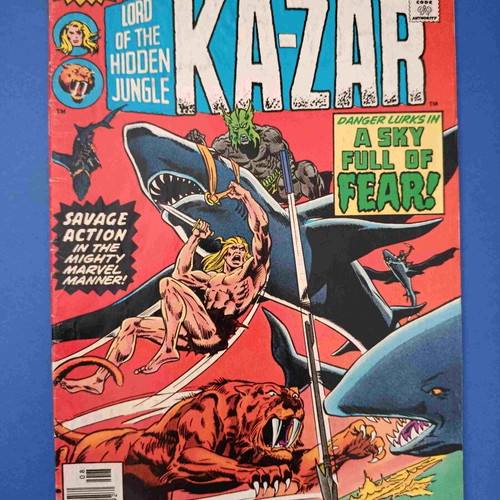 Kazar Ka-Zar Vol 2 Comic 1976 used