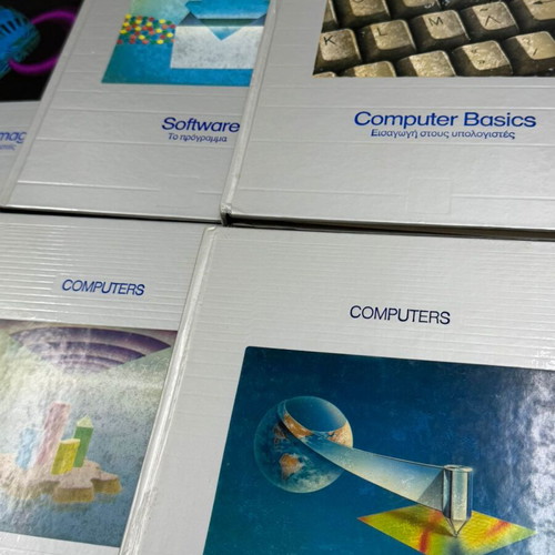 Computers book series used, 6 volumes, Understanding Computers, 1980s