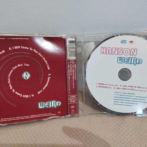 Hanson Weird CD single used, electronic