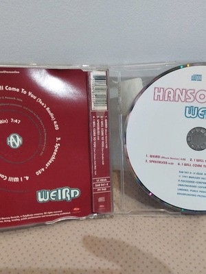 Hanson Weird CD single used, electronic