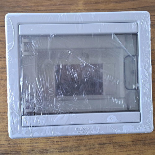 Gewiss electrical panel 1 row 6 positions flush-mounted with door new