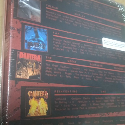 Pantera The Complete Studio Albums 1990-2000 5CD Box Set new, metal