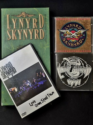 Lynyrd Skynyrd boxset used, CD and DVD collection