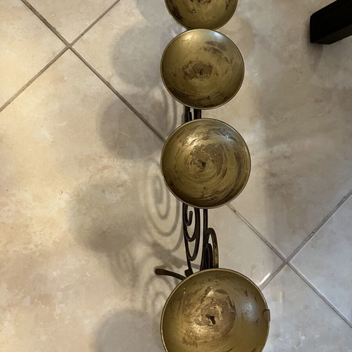 Large candlestick holder, 85 cm length
