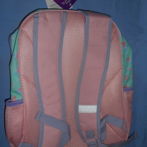Disney Princess Free as the Sea school backpack new, pink-turquoise with glitter