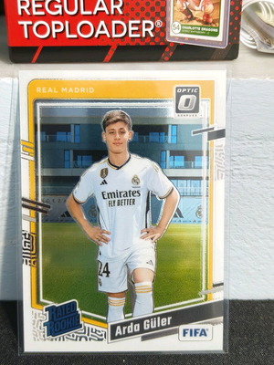 Panini Donruss Soccer Card 2023-24 Arda Guler Optic rated rookie new