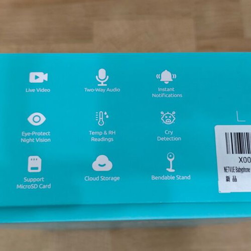 Netvue Baby Monitor 1080P with Night Vision and Two-Way Audio